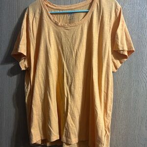 Casual Orange T-Shirt